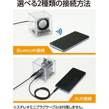 らくらく組立 スケルトンBTスピーカー アーテック