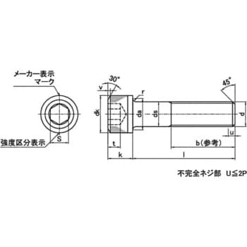 M12×50 六角穴付ボルト(ステンレス) 全ねじ 1パック(3個) 大阪魂