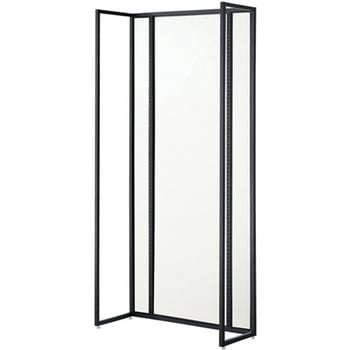 UR壁面タイプ W90cm【ブラック枠】 アズワン