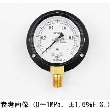 普通形圧力計(Φ60)立形B枠 AA10-271シリーズ 長野計器