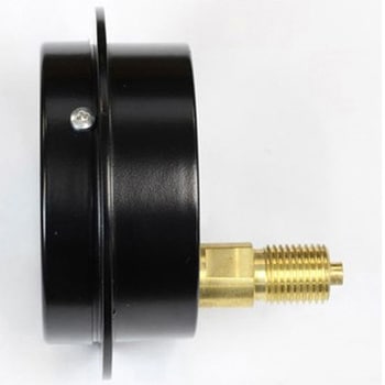 普通形圧力計(Φ60)埋込形D枠(取付穴)耐振用 AA15-221シリーズ 長野計器