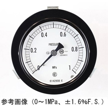 普通形圧力計(Φ75)埋込形D枠(取付金具) AC15-131シリーズ 長野計器