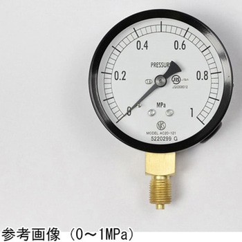 普通形圧力計(Φ75)立形A枠 AC20-121シリーズ 長野計器
