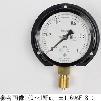 普通形圧力計(Φ75)立形B枠 AC20-231シリーズ 長野計器