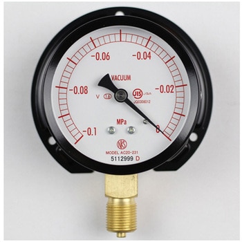 普通形圧力計(Φ75)立形B枠 耐振用 AC20-231シリーズ 長野計器