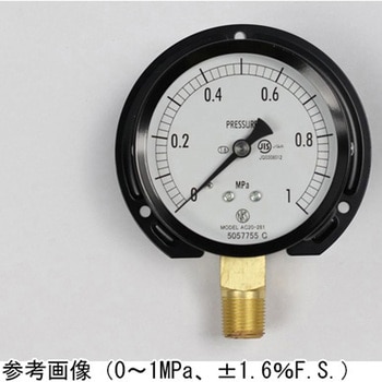 普通形圧力計(Φ75)立形B枠 AC20-281シリーズ 長野計器
