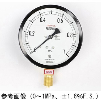 普通形圧力計(Φ100)立形A枠 AE20-131シリーズ 長野計器
