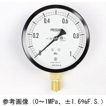 普通形圧力計(Φ100)立形A枠 耐熱・耐振用 AE20-131シリーズ 長野計器