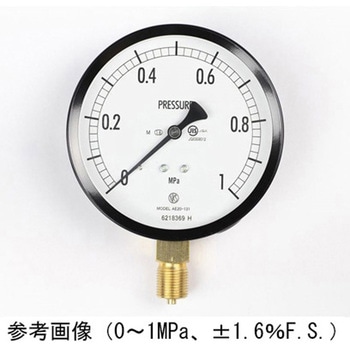普通形圧力計(Φ100)立形A枠 蒸気用 AE20-131シリーズ 長野計器