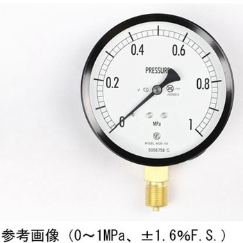 普通形圧力計(Φ100)立形A枠 耐振用 AE20-131シリーズ 長野計器