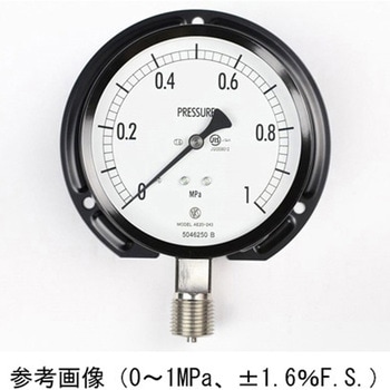 普通形圧力計(Φ100)立形B枠 AE20-243シリーズ 長野計器