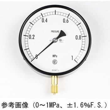 普通形圧力計(Φ150)立形A枠 AG10-131シリーズ 長野計器