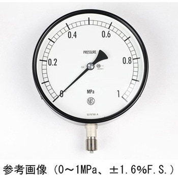 普通形圧力計(Φ150)立形A枠 AG10-133シリーズ 長野計器