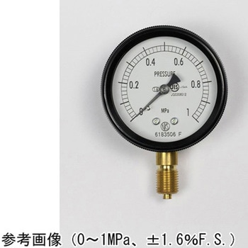 密閉型圧力計(75Φ)立形A枠 BC10-121シリーズ 長野計器
