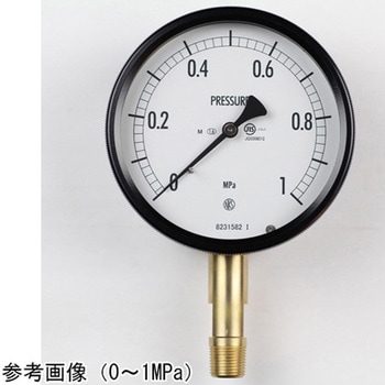 密閉型圧力計(100Φ)立形A枠 蒸気用 BE10-181シリーズ 長野計器