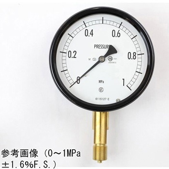 密閉型圧力計(100Φ)立形A枠 蒸気用 BE12-131シリーズ 長野計器