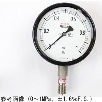密閉型圧力計(100Φ)立形A枠 BE12-133シリーズ 長野計器