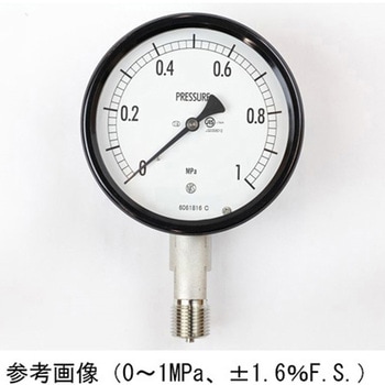 密閉型圧力計(100Φ)立形A枠 BE12-143シリーズ 長野計器