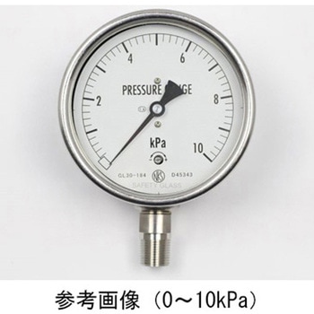 ステンレスケース微圧計(100Φ) GL30-184シリーズ 長野計器