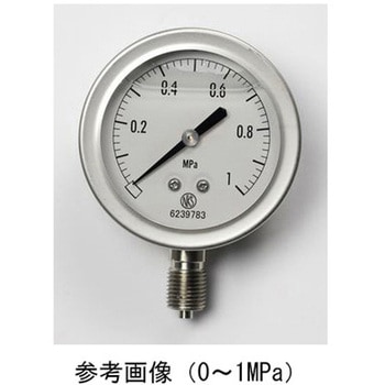 グリセリン入圧力計(60Φ) GV50-123シリーズ 長野計器