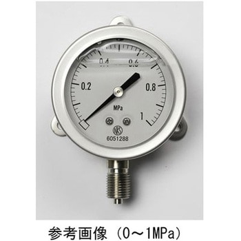 グリセリン入圧力計(60Φ) GV50-223シリーズ 長野計器