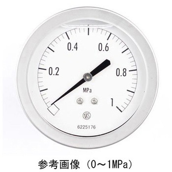 グリセリン入圧力計(75Φ) GV56-183シリーズ 長野計器