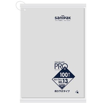 規格ポリ袋 LDPE 吊下げ 日本サニパック