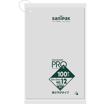 規格ポリ袋 LDPE 吊下げ 日本サニパック