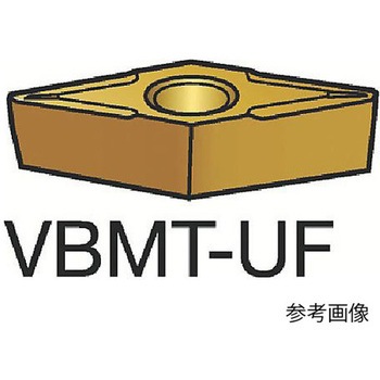 コロターン107 旋削用ポジチップ 1セット(10個入) VBMT110204UFシリーズ サンドビック