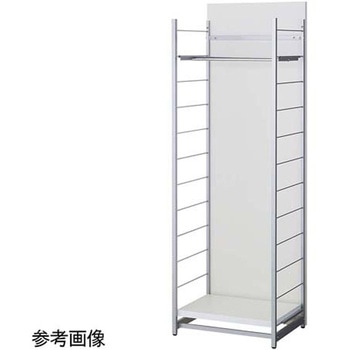 間仕切りラック ホワイト 61-801シリーズ アズワン