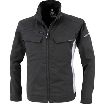 裏綿ストレッチ長袖ブルゾン 黒 1514-90シリーズ - ジーベック