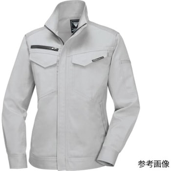 レディス長袖ブルゾン シルバーグレー 1698-22シリーズ ジーベック