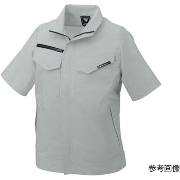 レディス半袖ブルゾン モスグリーン 1700-61シリーズ - ジーベック