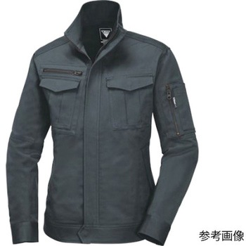 レディス長袖ブルゾン チャコールグレー 2018-25シリーズ ジーベック
