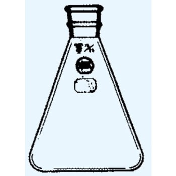 三角フラスコ 摺部15 4015シリーズ 日本理化学器械(NRK)