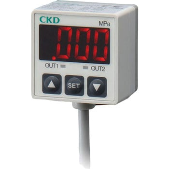 デジタル表示付電子式圧力センサ PPG-C CKD センサ・アンプ一体型