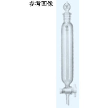 分液ロート(円筒型)(PTFE コック) 1003シリーズ 日本理化学器械(NRK)
