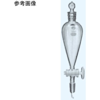 分液ロートスキーブ型(PTFE コック) 160シリーズ 日本理化学器械(NRK)