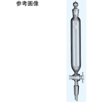 分液ロート円筒型(PTFE コック) 161シリーズ 日本理化学器械(NRK)