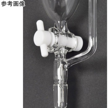 等圧ロート(PTFE コック) 125シリーズ 日本理化学器械(NRK)