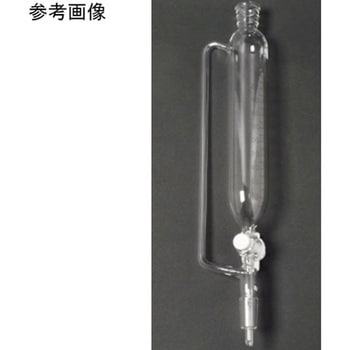 目盛入等圧ロート(PTFE コック) 126シリーズ 日本理化学器械(NRK)