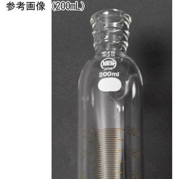 目盛入等圧ロート(PTFE コック) 126シリーズ 日本理化学器械(NRK)