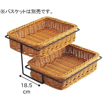 PP製角型バスケット用スタンド 61-655-38シリーズ アズワン