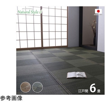 カーペット ござ 国産 敷詰 ラグ 敷物 い草 消臭抗菌防臭 市松 イケヒコ・コーポレーション
