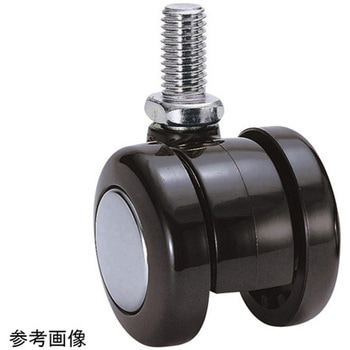 双輪キャスター Φ40 自在 ネジ式 TY40Nシリーズ 東海キャスター