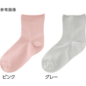 婦人らくらくフィットクルーソックス 22～24cm ケアファッション