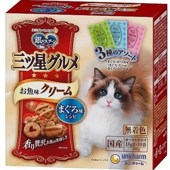 銀のスプーン三ツ星グルメ お魚味クリーム 180g ユニ・チャーム