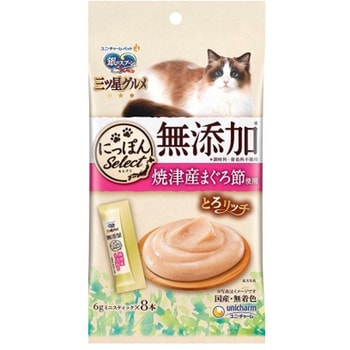 銀のスプーン 三ツ星グルメ にっぽんSeLect 無添加とろリッチ 6g×8本 ユニ・チャーム