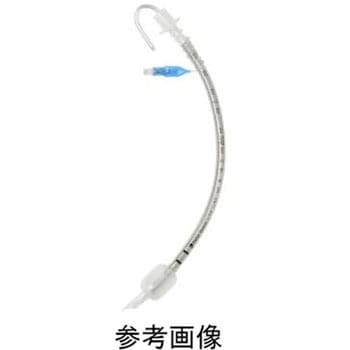 パーカースパイラル気管チューブ カーブタイプ スタイレットイン カフあり 5本入 I-PFRCSシリーズ SunMed