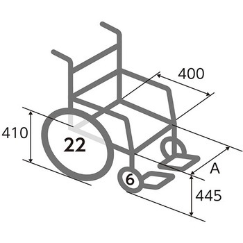 車椅子(アルミ製・ウェイビットプラス) カワムラサイクル